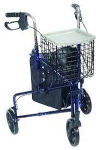 lot 75 image: Drive Deluxe 3 Wheel Aluminum Rollator