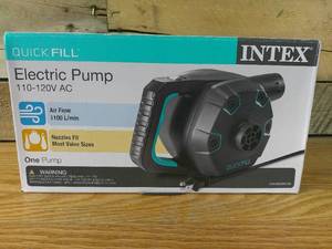 lot 87 image: Intex 110V AC Electric Pump