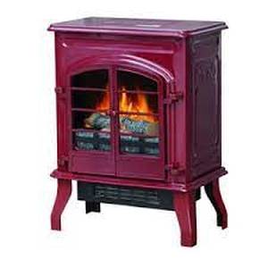 lot 94 image: Bold Flame Infrared Electric Space Heater, Red