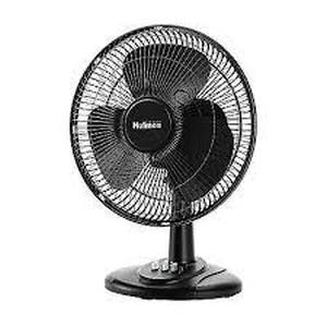 lot 101 image: Holmes 12 Oscillating 3 Speed Adjustable Table Fan with Push Button Controls
