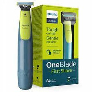 lot 132 image: Philips Norelco OneBlade First Shave Youth Wet & Dry electric shaver - QP251549