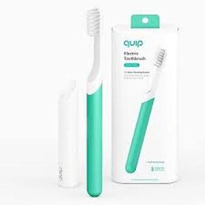 lot 165 image: quip Sonic Electric Toothbrush - Plastic  Timer  Travel CaseMount