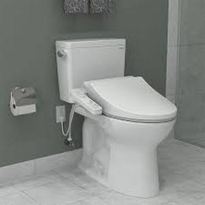 lot 169 image: Toto Washlet Elongated Bidet Seat