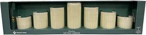 lot 171 image: Members Mark Flameless LED Wax Candles (7 Count)