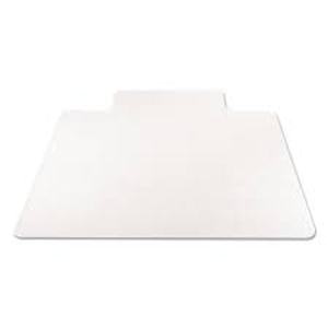 lot 110A image: Deflecto SuperMat for Carpet - Carpet, Indoor - 48 Length x 36 Width - Lip Size 10 Length x 19 Width - Rectangular - Clear