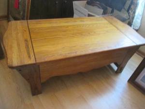 Extremely heavy Solid Wood coffee table