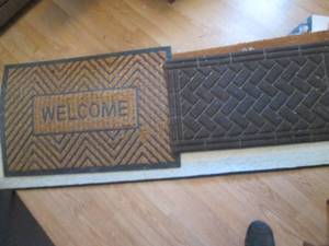 Couple of entry mats