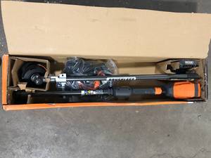 RIDGID 18V Brushless 14 in. Cordless Battery String Trimmer with 8.0 Ah MAX Output EXP Lithium-Ion Battery Customer Returns See Pictures