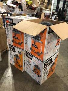 Lot of Assorted WetDry Shop Vacs Various Sizes Models and Conditions  Customer Returns See Pictures
