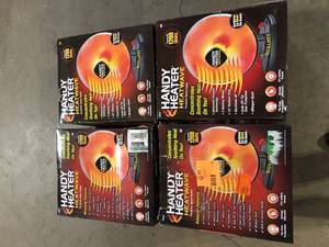 Lot of 4Handty Heater Heatwave Customer Returns See Pictures