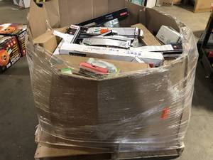Gaylord of Assorted Plumbing Items and Hardware Various Models and Conditions Customer Returns See Pictures