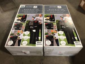 Lot of 2 MailMaster Streamline Mailbox Customer Returns See Pictures