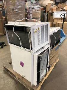 Pallet of Assorted Air Conditioners Various Models and Conditions    Customer Returns See Pictures