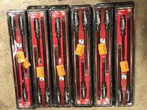 Lot of Husky Pry Bar Set (3-Piece) Customer Returns See Pictures