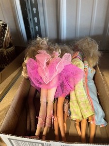 Flat of Barbies