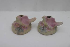 lot 19 image: Rosemeade Set of Candle Holders
