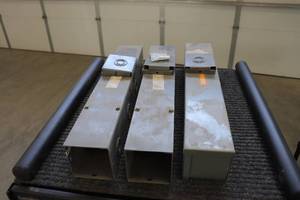 lot 35 image: (3) 2 x 4 x 4 Trough w End Caps
