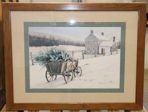 lot 49 image: Dan Campanelli Framed Artwork