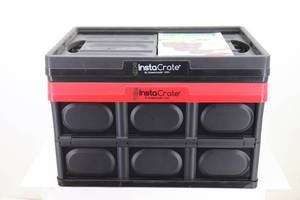 lot 65 image: (2) Insta-Crate Stackable Totes