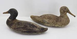 lot 95 image: Vintage Canvas Decoys