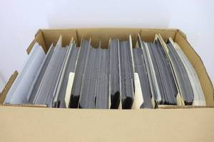 lot 136 image: HUGE Lot of Aerial Plot Photos. Look to be from 1960s