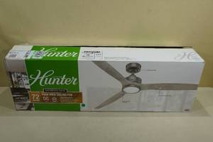 Hunter 72 Park View Ceiling Fan with Light