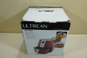 Ultrean 4L Air Fryer -Red