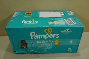 Pampers Baby-Dry Size 4 Diapers -92 Count