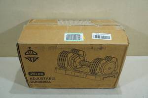 Sportsroyals 25lb Adjustable Dumbbell
