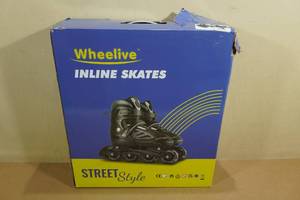 Wheelive Inline Skates -Size 8-12, BlackPink