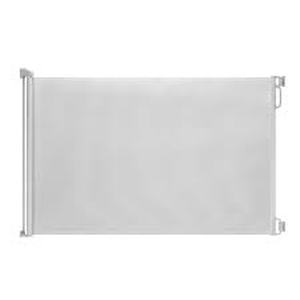 Retractable Gate for Doorways, Hallways, and Bottom of Stairs -White