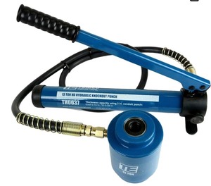 TEMCo Hydraulic Knockout Punch Driver - Electric Conduit Hole KO Tool