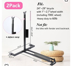 Phunaya Heavy Duty Vertical Bike Rack