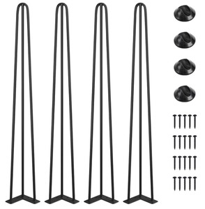 Hairpin Legs Furniture Replacement Metal Legs 34