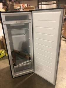 Vissani 7 cu. ft. Convertible Upright FreezerRefrigerator in Stainless Steel Garage Ready Slight Damage Customer Returns See Pictures