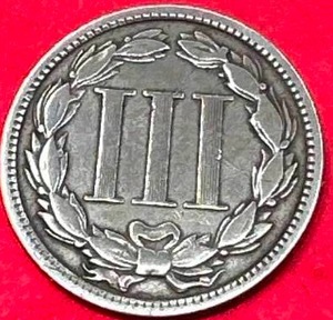 1869 Three Cent Penny