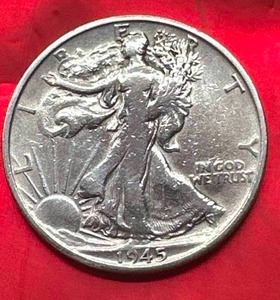 1945 Walking Liberty Half Dollar
