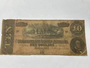 1864 $10 Bill