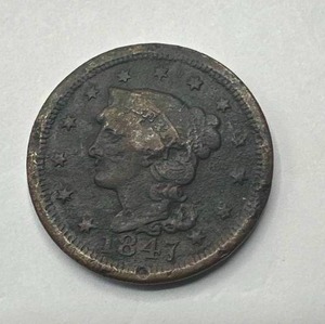 1847 Large Cent Penny