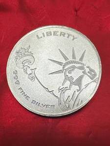 1oz .999 Silver Freedom  Liberty Round