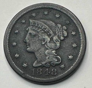 1848 Large Cent Penny