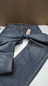 lot 10 image: One Pair Of 505 Levis Original Jeans--W-36  x  L-30