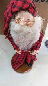lot 75 image: Collectible Santa Teacher On A Stand