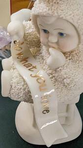lot 83 image: Do What You Love  Dept. 56, Inc.  2002 Porceline Doll