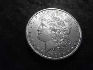 1882 CC Morgan Silver Dollar