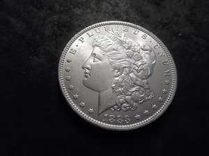 1883 O Morgan Silver Dollar