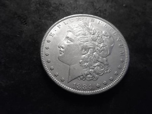 1884 Morgan Silver Dollar