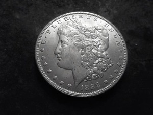 1888 O Morgan Silver Dollar