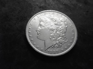 1889 O Morgan Silver Dollar