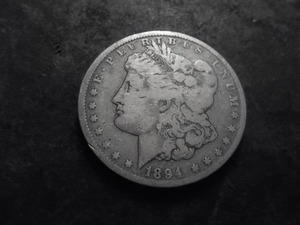 1894 O Morgan Silver Dollar